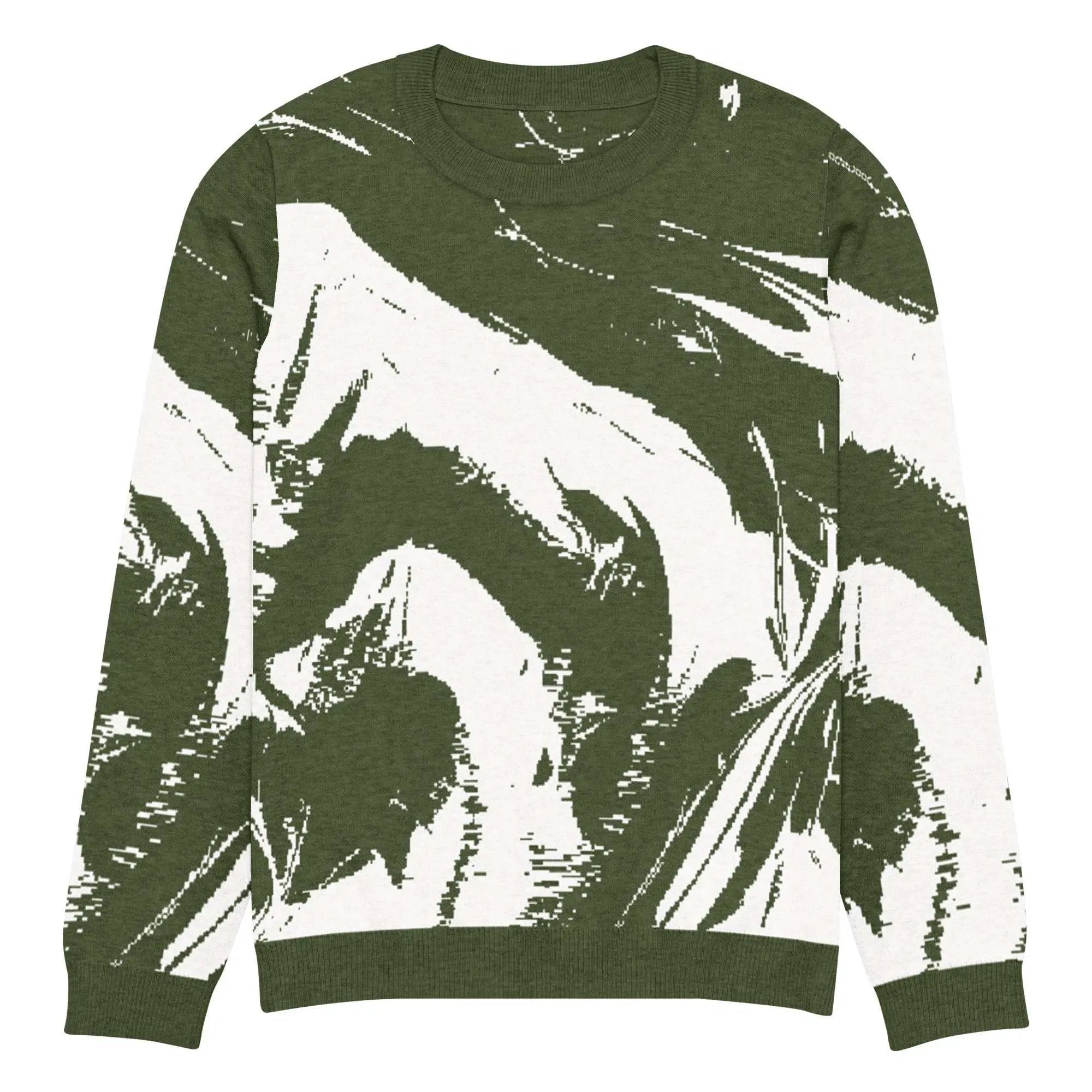  Knitted Crew Neck Sweater