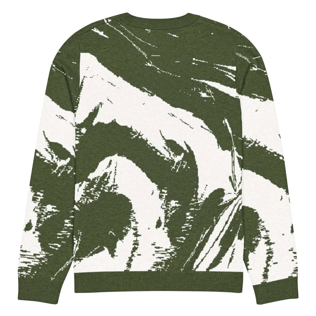 Knitted Crew Neck Sweater