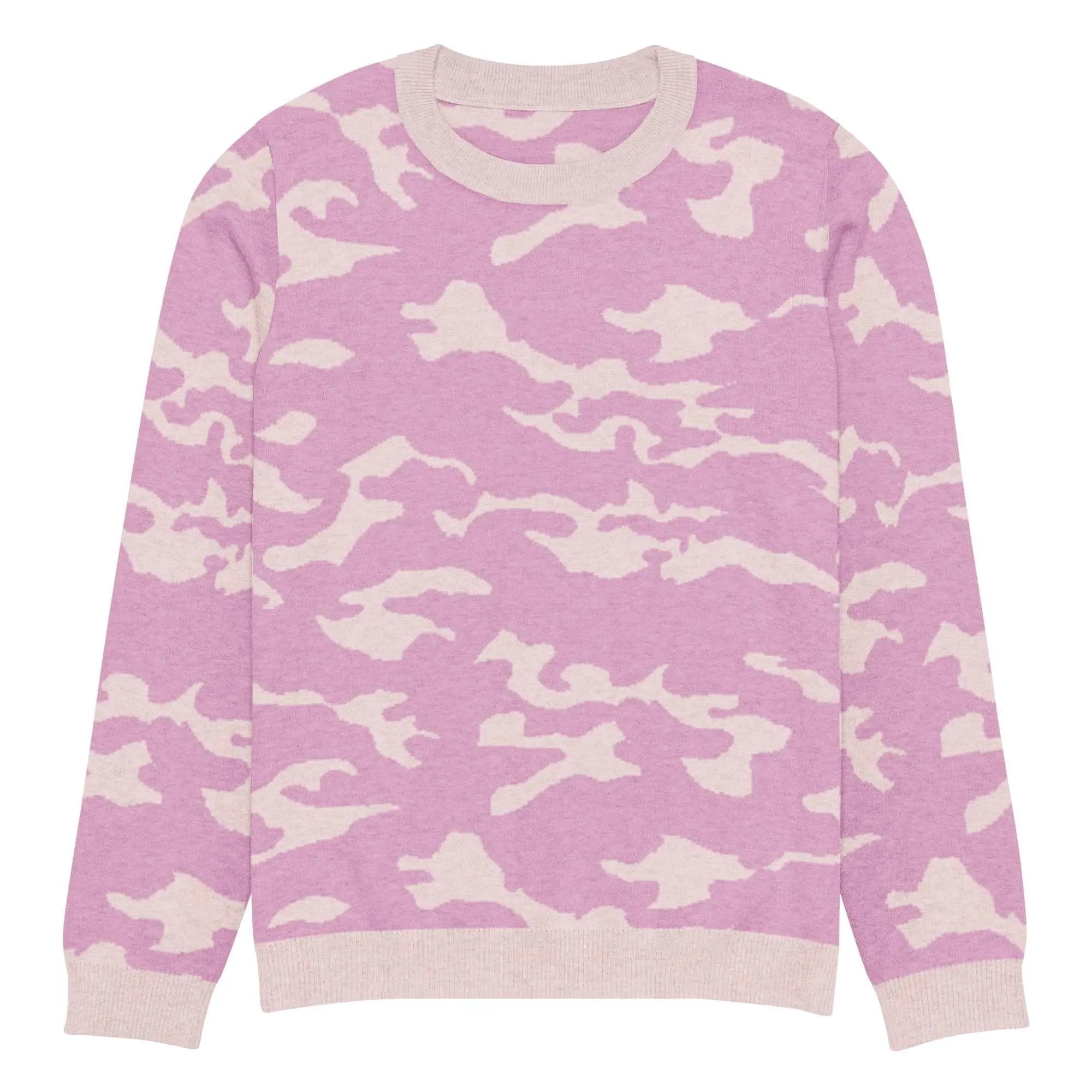 Knitted Crew Neck Sweater