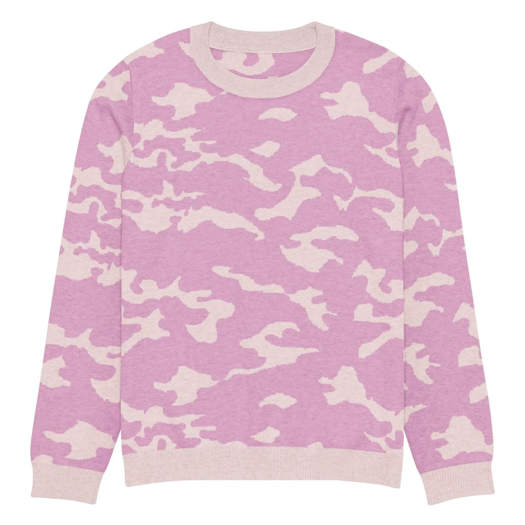 Knitted Crew Neck Sweater