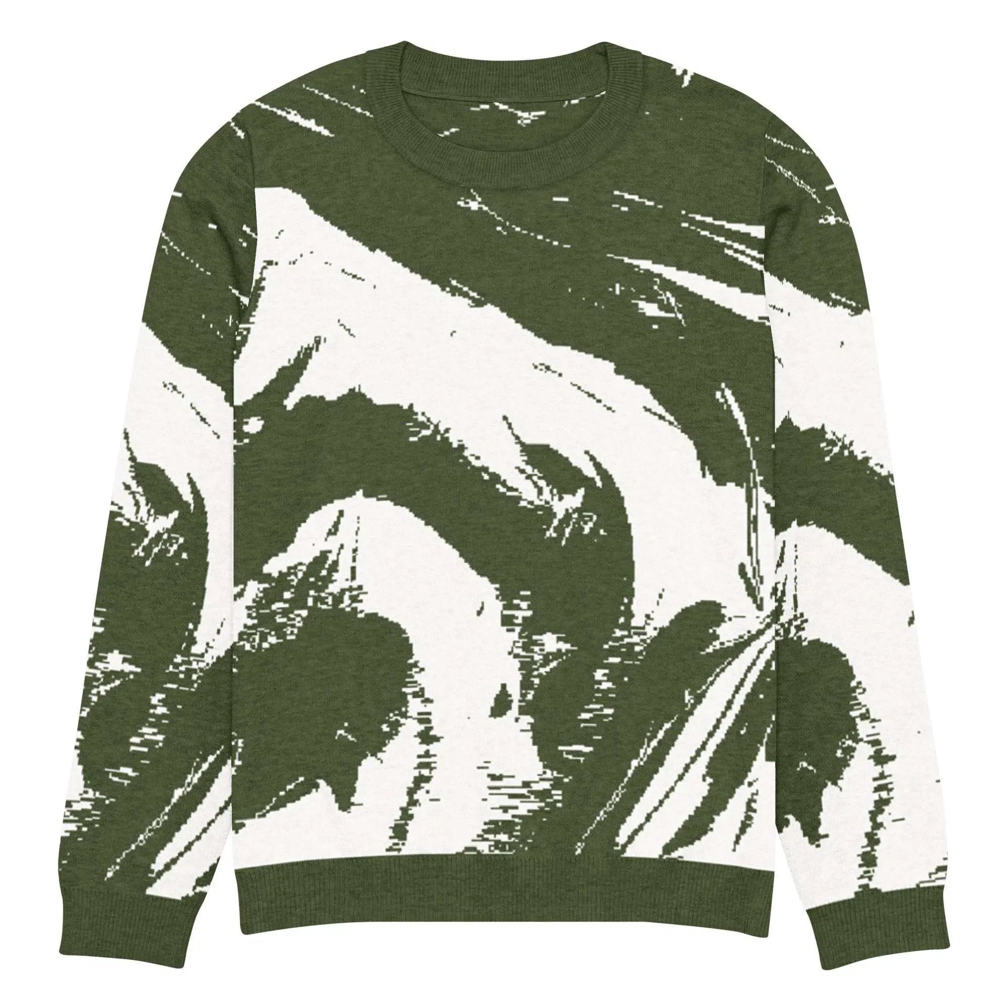  Knitted Crew Neck Sweater