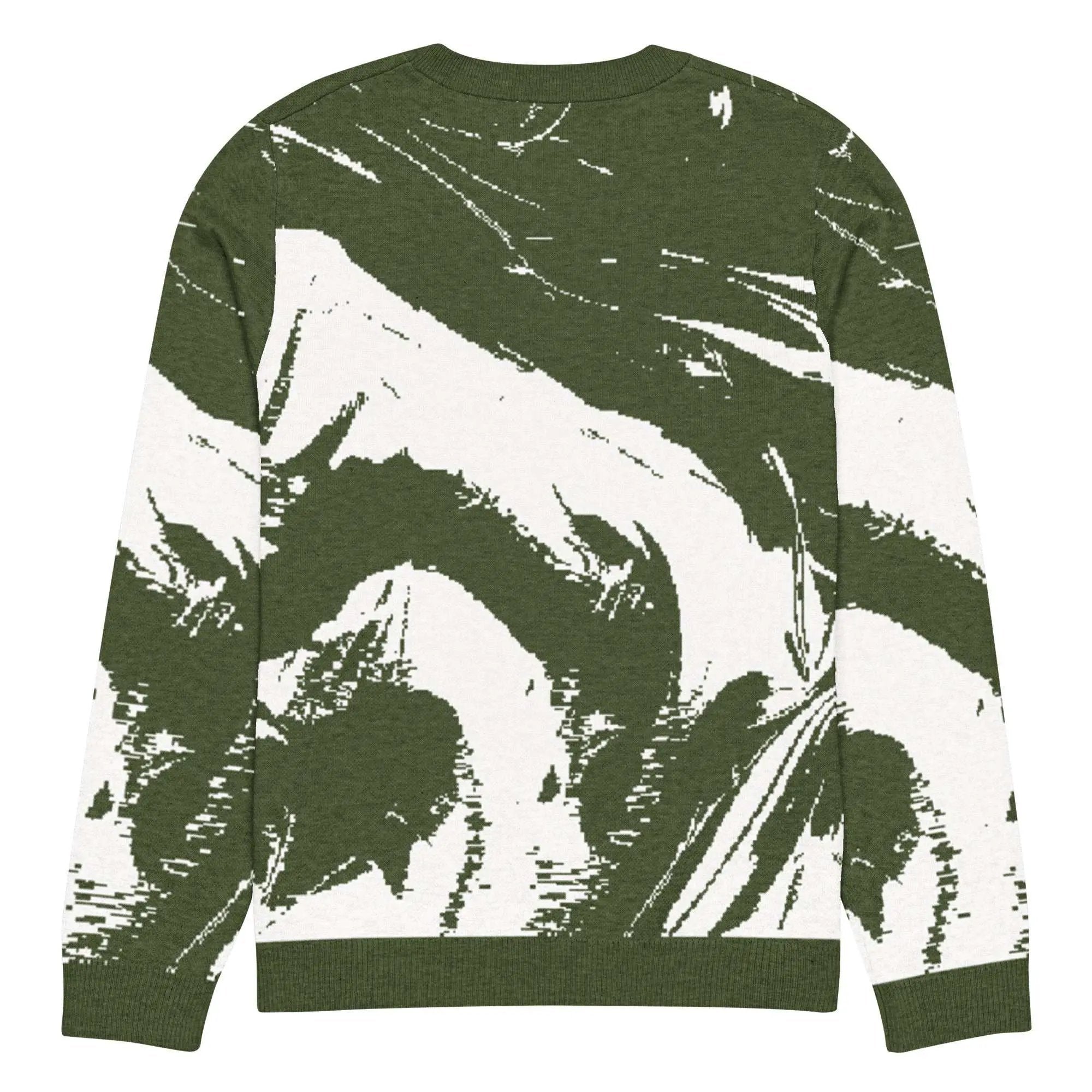  Knitted Crew Neck Sweater