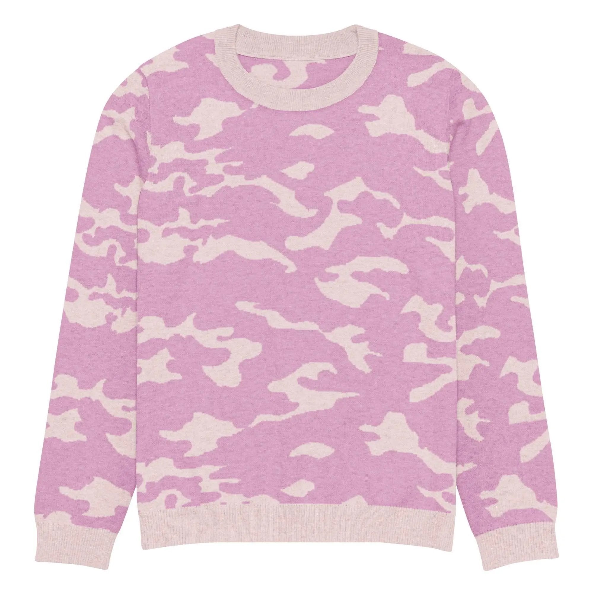 Knitted Crew Neck Sweater