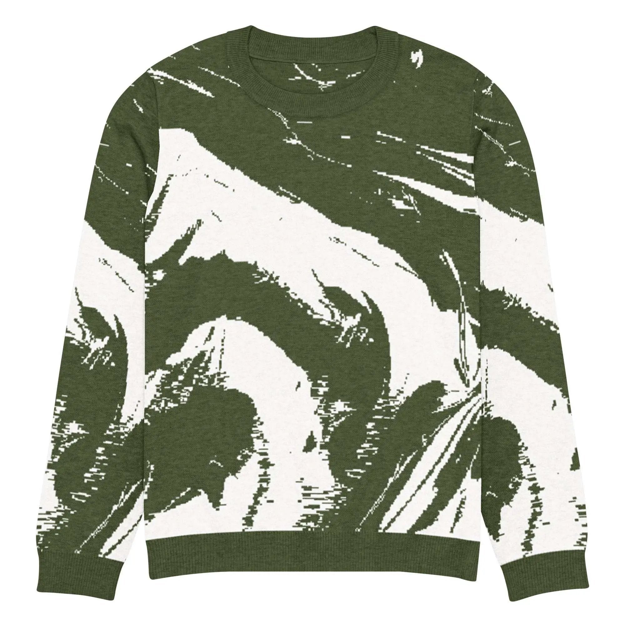  Knitted Crew Neck Sweater