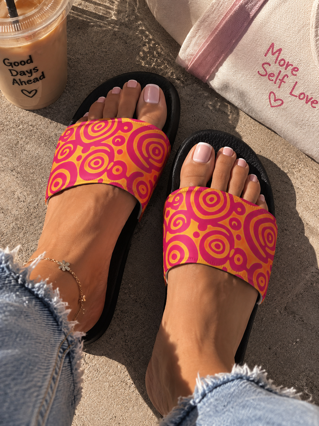 Sunset Swirl Slides