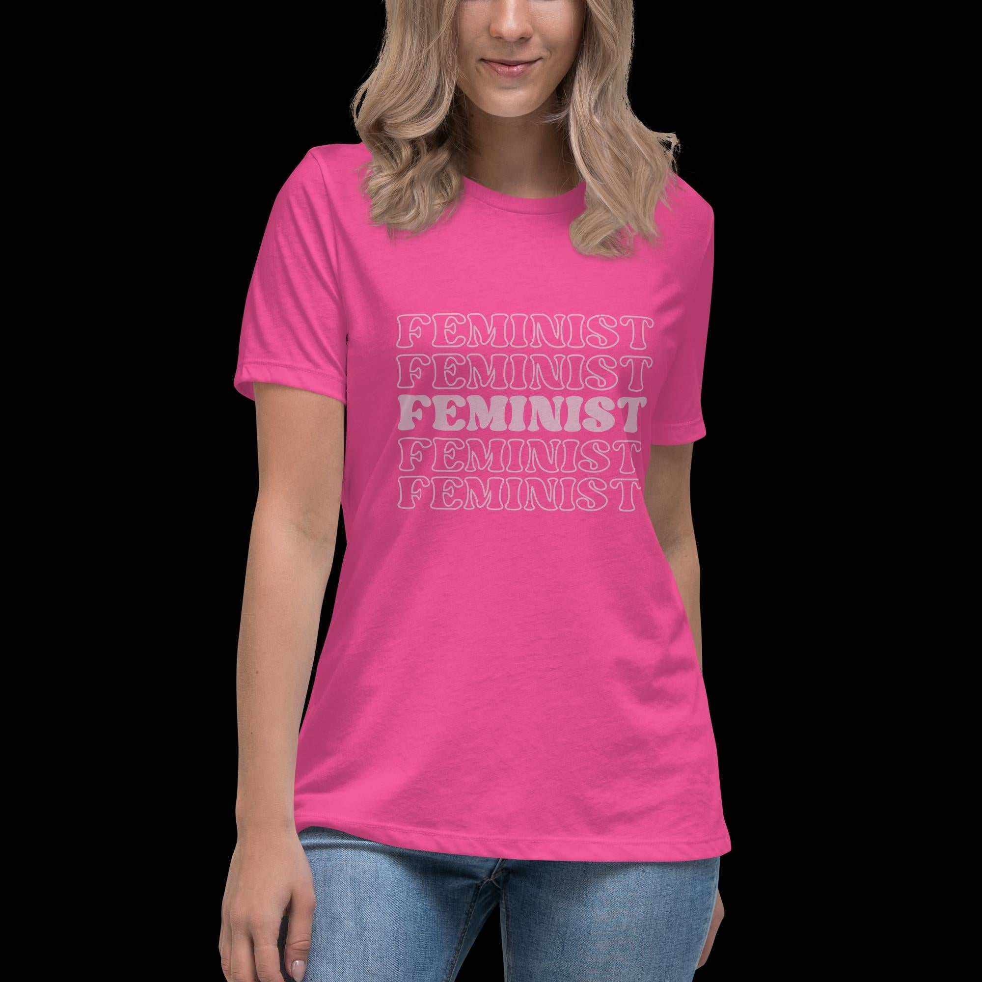 GIRL POWER Women Relaxed T-Shirt