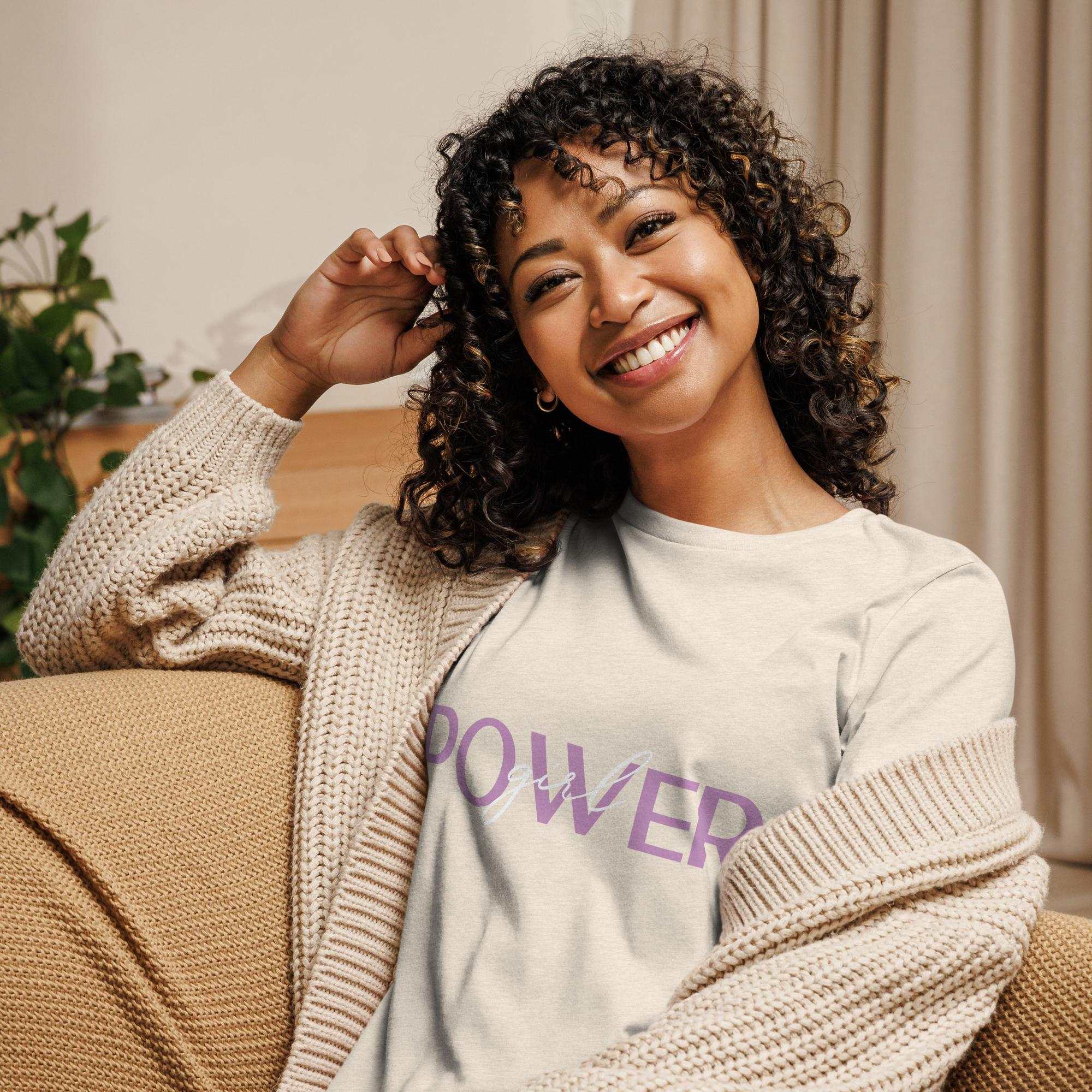 GIRL POWER Women Relaxed T-Shirt 